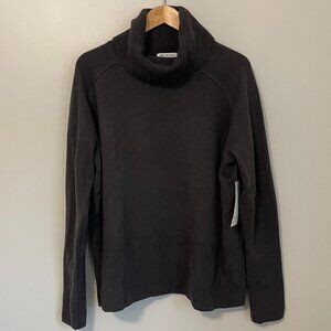 NWT Athleta Brown Wool Cashmere Alpine Turtleneck Sweater